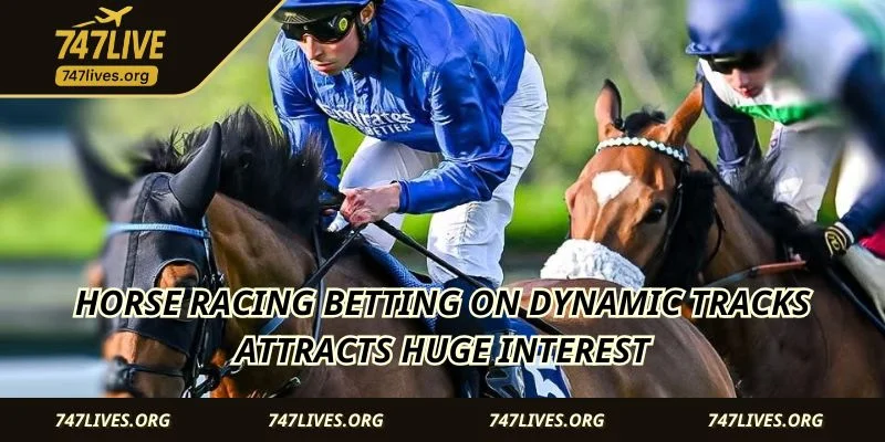 Horse Racing Betting on dynamic tracks attracts huge interest