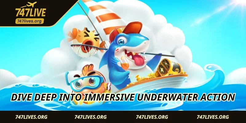 Dive deep into immersive underwater action