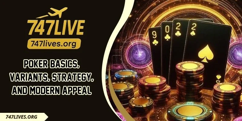 Poker Basics, Variants, Strategy, And Modern Appeal