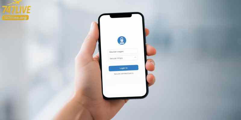 Secure Login Page Interface
